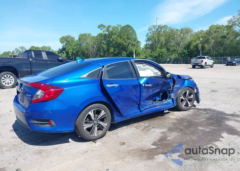 2016 Honda Civic Touring из США, поврежденный, VIN 19XFC1F90GE213822